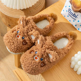 2024 NEW HOME BEAR PLUSH COTTON SLIPPERS_CWSHS0835