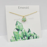 IRREGULAR FOUR CLAW NATURAL STONE NECKLACE_CWAJE1056