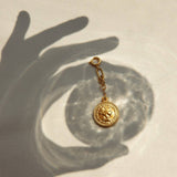 BIKINI BUCKLE TITANIUM STEEL DIY PENDANT_CWMM4694