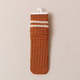 AUTUMN AND WINTER TWO BAR STACKED SOCKS_CWMS0998