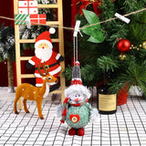 CHRISTMAS COLORFUL FABRIC FOAM PENDANT ORNAMENTS_CWMM2770