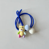 COLORFUL BEAR RUBBER BAND HAIR TIE_CWAHA1839