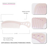 ACETATE SHEET HOUSEHOLD HAIR COMB ANTI STATIC COMB_CWAHA4197