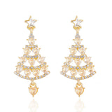 ALL MATCH CASUAL CHRISTMAS TREE EARRINGS_CWAJE2399
