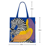 STUDENT CANVAS TOTE BAG SPACIOUS DESIGN_CWAB5138
