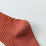 2024 NEW COLOR CONTRAST STRIPED MID CALF SOCKS_CWMS0649