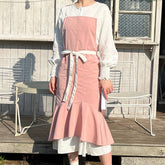 Waterproof And Anti-Fouling Fishtail Apron_Cwmm5835