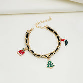 NEW CHRISTMAS STYLE MULTI LAYER CHAIN BRACELET_CWAJE1859