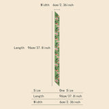 SKINNY SILK FEEL SCARF HAIR BAG GIFT RIBBON_CWASC0082