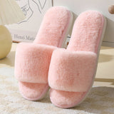 FAUX RABBIT FUR SLIPPERS FOR WOMEN_CWSHS0284