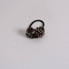 CUTE FLORAL PEARL HAIR TIE FOR SWEET GIRLS_CWAHA6878