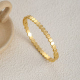 18K GOLD PLATED DIAMOND BRACELET GOLD RETROSTACKING_CWMM3724