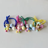 COLORFUL BEAR RUBBER BAND HAIR TIE_CWAHA1839