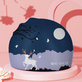 GIRLS XL SILICONE SWIM CAP CUTE PRINT_CWMM6781