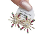 PERSONALIZED FIREWORKS EARRINGS_CWAJE1518