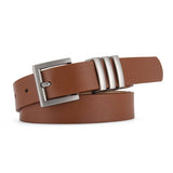 MATTE KOREAN STYLE METAL SQUARE BUCKLE BELT_CWASC0580