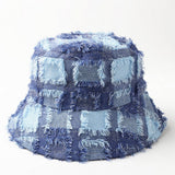 Cwah1508_Casual Plaid Bucket Hat