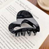 SWEET HEART HAIR CLAW CHIC ACETATE BUN CLIP_CWAHA0733