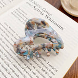 SWEET HEART HAIR CLAW CHIC ACETATE BUN CLIP_CWAHA0733