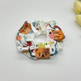 SATIN HEAVY EMBROIDERY HAIR ACCESSORY HEADPIECE_CWAHA3677