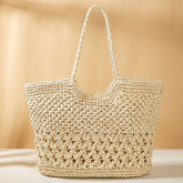 Women Fashion Simple Hollow Tote Bags_Cwab0808
