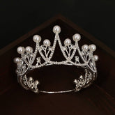 BRIDAL JEWELRY PEARL WEDDING CRYSTAL HEADDRESS_CWMM2020