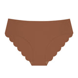 SEAMLESS ICE SILK WAVY LACE UNDERWEAR_CWMU0273