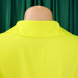 LAPEL SOLID COLOR FASHIONABLE LOOSE CASUAL DRESS_CWDSD6143