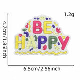 PERSONALIZED COLORFUL ENGLISH EMBROIDERY PATCH_CWMM4029