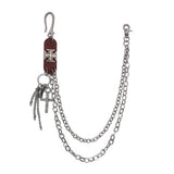 HIP HOP RETRO CROSS PENDANT PANTS CHAIN_CWMM4870