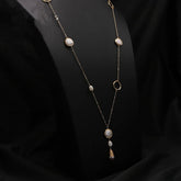 HIGH END BUTTERFLY TEMPERAMENT PEARL NECKLACE_CWAJE3857