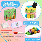 HANDMADE DIY OCTOPUS CROCHET MATERIAL KIT_CWMM0804
