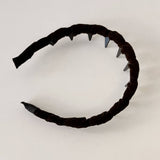 Velvet Headband With Teeth Soft Autumn Style_Cwaha08034