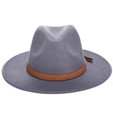 NEW AUTUMN AND WINTER FLAT BRIM JAZZ HAT_CWAH2098