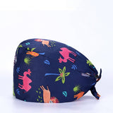 SURGICAL CAP PRINTED COTTON HAT NURSE CAP_CWAH3329