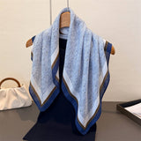 Fresh Herringbone Textured Satin Scarf_Cwasc03314
