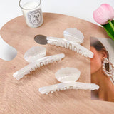 SWEET SHELL ACETATE HAIR CLAW CHIC SUMMER CLIP_CWAHA1488