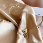 NICHE DESIGN CREATIVE BEAR NECKLACE_CWAJE2375