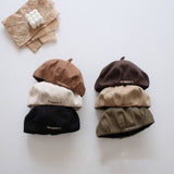 CHILDRENS RETRO FASHIONABLE DECORATIVE BERET_CWAH2920