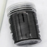 100PCS MULTI COLORED ELASTICS HAIR TIES SCRUNCHIES_CWAHA0136