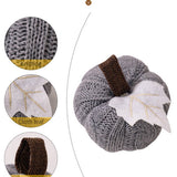 THANKSGIVING KNITTED ORANGE PUMPKIN PENDANT_CWMM1754