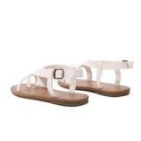 SQUARE TOE SLIP ON SANDALS AND FLATS_CWSHS0654