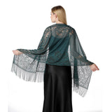 FASHIONABLE EVENING HOLLOW LACE SHAWL_CWASC1072