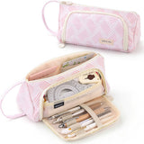 SIMPLE LARGE CAPACITY WINDOW PENCIL CASE_CWMM1982