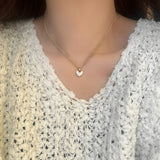 Valentines Day Black Heart Pendant Earrings