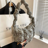 FLUFFY CLOUD HANDBAG WOMEN CROSSBODY SHOULDER BAG_CUAB00571