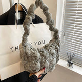 PLUSH VELVET CLOUD BAG WOMEN SHOULDER CROSSBODY_CUAB00602