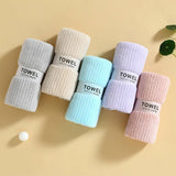 SOFT ABSORBENT CORAL FLEECE FACE TOWEL_CWASC1635