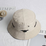 Cwah1519_Solid Color Casual Reversible Sunscreen Bucket Hat
