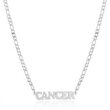 SIMPLE TWELVE ZODIAC STAINLESS STEEL GOLD NECKLACE_CWMM2726